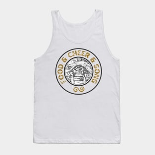 Food & Cheer & Song - White - Fantasy Tank Top